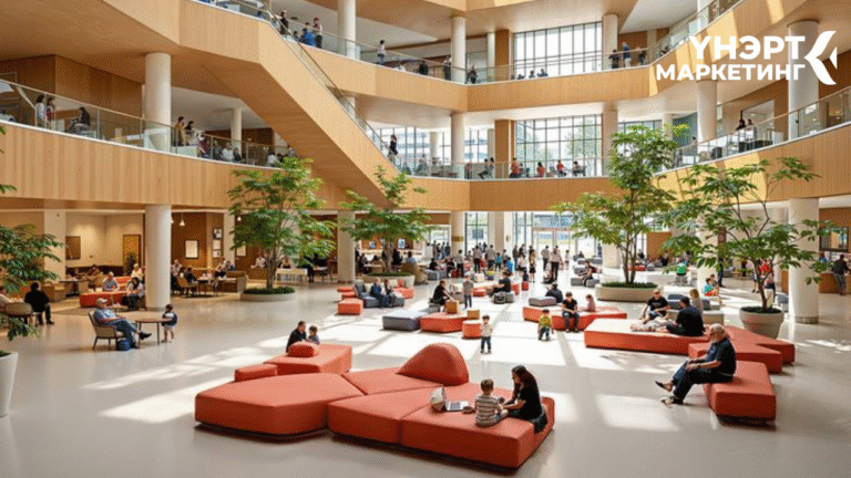 худалдааны төв үнэрт маркетинг