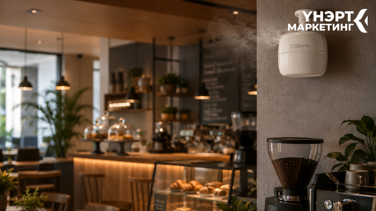 Cafe scent marketing
